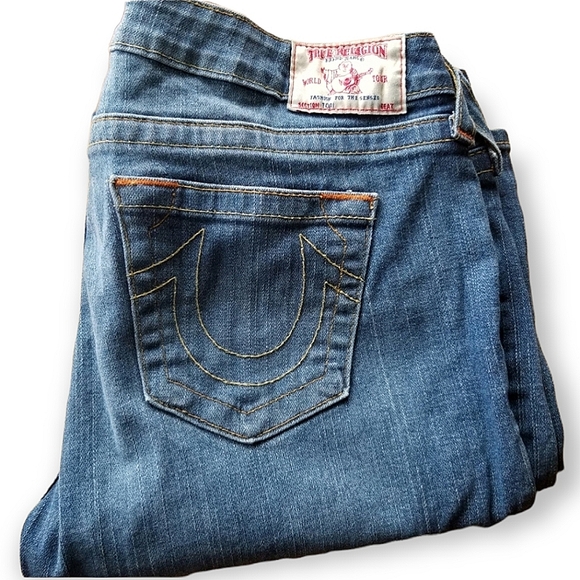 Made in USA True Religion brand Jeans sz 32 x 31.5 - Picture 2 of 11